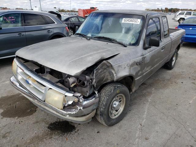 1FTCR14A2SPA26038 - 1995 FORD RANGER SUP GRAY photo 2