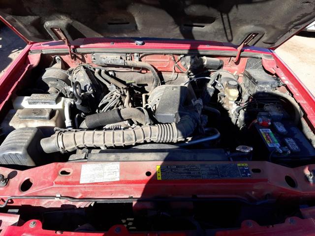 1FTYR10UX4PA11182 - 2004 FORD RANGER RED photo 7