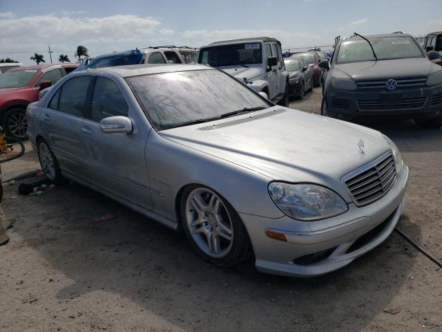 WDBNG74J43A317080 - 2003 MERCEDES-BENZ S 55 AMG SILVER photo 1