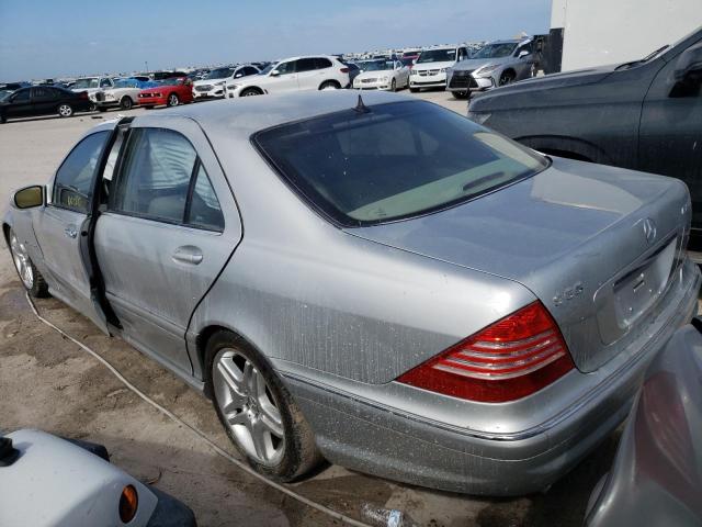 WDBNG74J43A317080 - 2003 MERCEDES-BENZ S 55 AMG SILVER photo 3