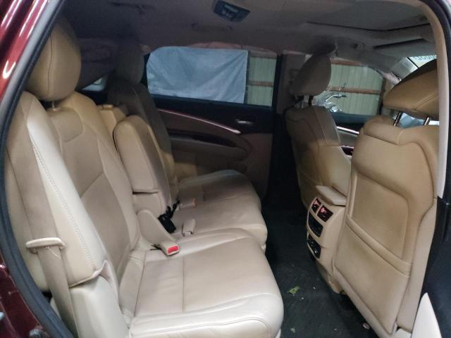 5FRYD4H89EB502974 - 2014 ACURA MDX ADVANC BURGUNDY photo 6