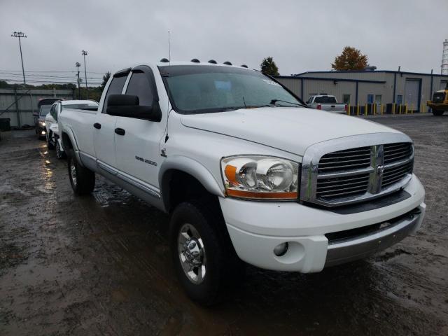 3D7KS28C56G138768 - 2006 DODGE RAM 2500 S WHITE photo 1