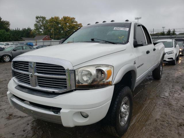 3D7KS28C56G138768 - 2006 DODGE RAM 2500 S WHITE photo 2