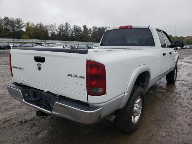 3D7KS28C56G138768 - 2006 DODGE RAM 2500 S WHITE photo 4