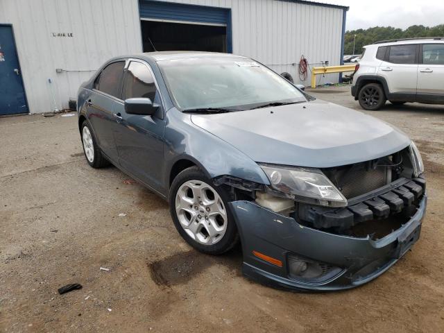 3FAHP0JA9CR321759 - 2012 FORD FUSION SEL BLUE photo 1