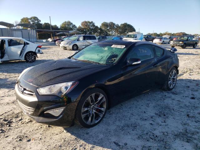 KMHHU6KJ5EU113440 - 2014 HYUNDAI GENESIS CO BLACK photo 2