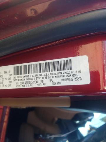 1C4AJWBG5DL507544 - 2013 JEEP WRANGLER S MAROON photo 10