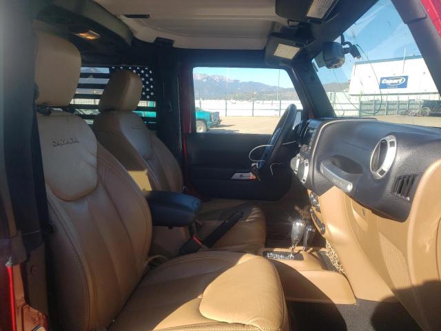 1C4AJWBG5DL507544 - 2013 JEEP WRANGLER S MAROON photo 5