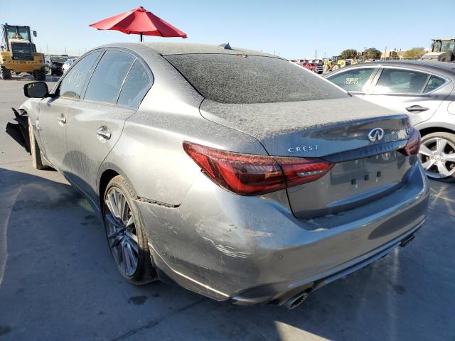 JN1FV7DP9MM850125 - 2021 INFINITI Q50 RED SP GRAY photo 3