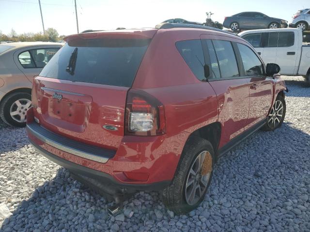 1C4NJDBB2HD103188 - 2017 JEEP COMPASS SP RED photo 4