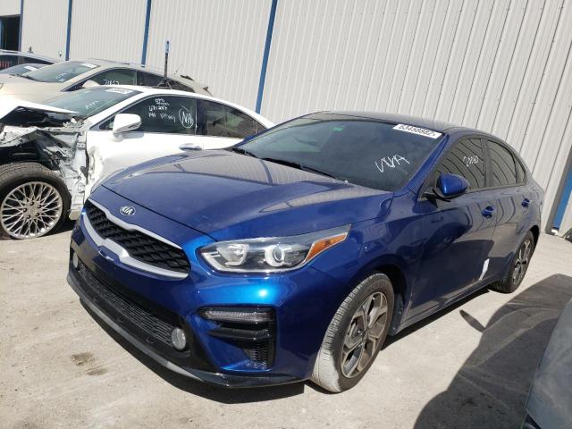 3KPF24AD7KE075415 - 2019 KIA FORTE FE BLUE photo 2