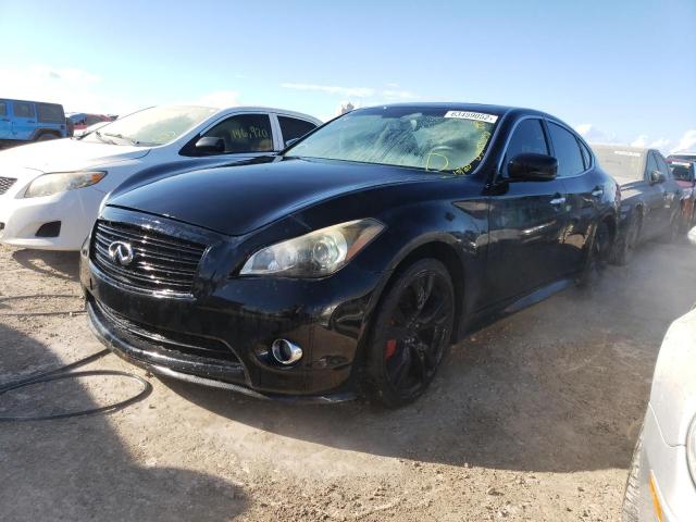 JN1BY1AP3BM324920 - 2011 INFINITI M37 BLACK photo 2