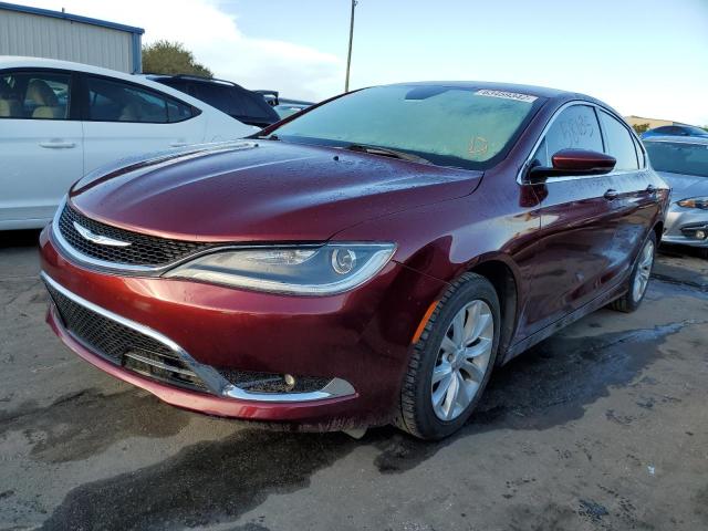 1C3CCCCB4FN645821 - 2015 CHRYSLER 200 C RED photo 2