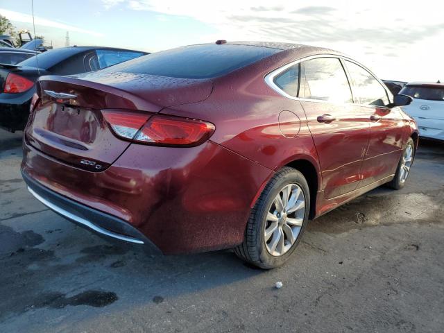 1C3CCCCB4FN645821 - 2015 CHRYSLER 200 C RED photo 4