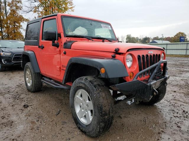 1C4AJWAG6DL615561 - 2013 JEEP WRANGLER S RED photo 1