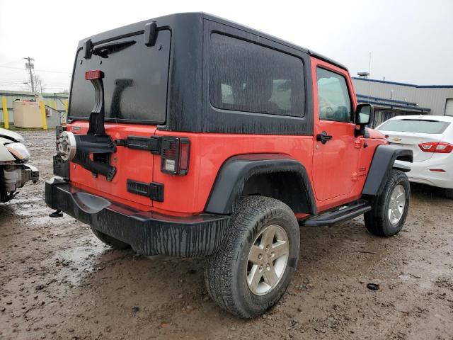 1C4AJWAG6DL615561 - 2013 JEEP WRANGLER S RED photo 4