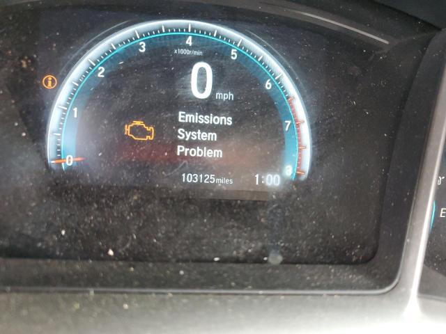 19XFC1F73GE014794 - 2016 HONDA CIVIC EXL فضي صورة 8