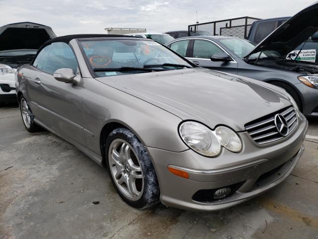 WDBTK76G04T023298 - 2004 MERCEDES-BENZ CLK 55 AMG BEIGE photo 1