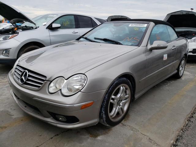 WDBTK76G04T023298 - 2004 MERCEDES-BENZ CLK 55 AMG BEIGE photo 2