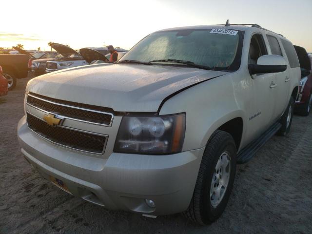 1GNSKJE74DR295613 - 2013 CHEVROLET SUBURBAN K BEIGE photo 2