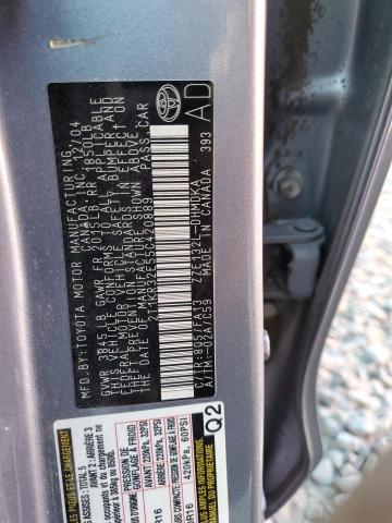 2T1KR32E55C420889 - 2005 TOYOTA MATRIX 银色 照片 10