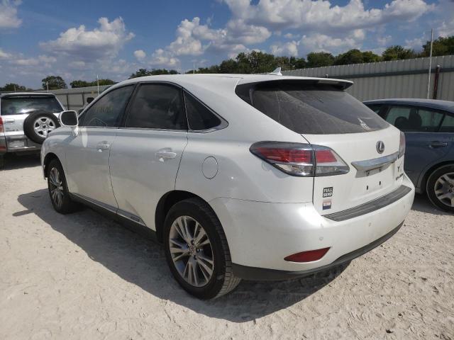 JTJZB1BA5D2409079 - 2013 LEXUS RX 450 WHITE photo 3