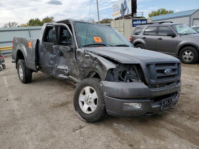 1FTPX14554NA47779 - 2004 FORD F150 GRAY photo 1