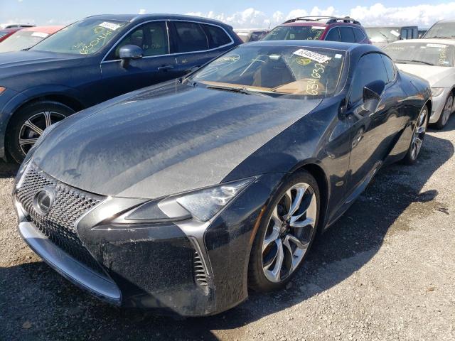 JTHHP5AY6JA004662 - 2018 LEXUS LC 500 GRAY photo 2