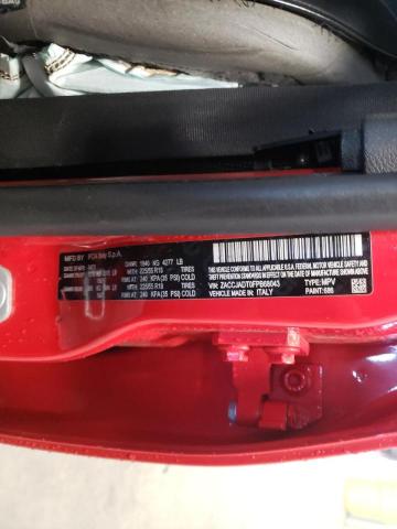 ZACCJADT0FPB68043 - 2015 JEEP RENEGADE L RED photo 10