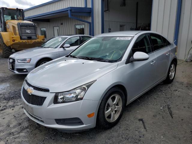 1G1PC5SB3D7284683 - 2013 CHEVROLET CRUZE LT SILVER photo 2