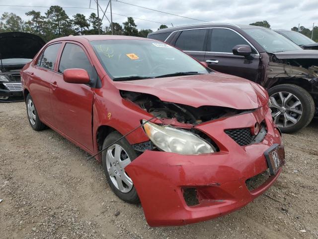 1NXBU4EE9AZ288048 - 2010 TOYOTA COROLA RED photo 1