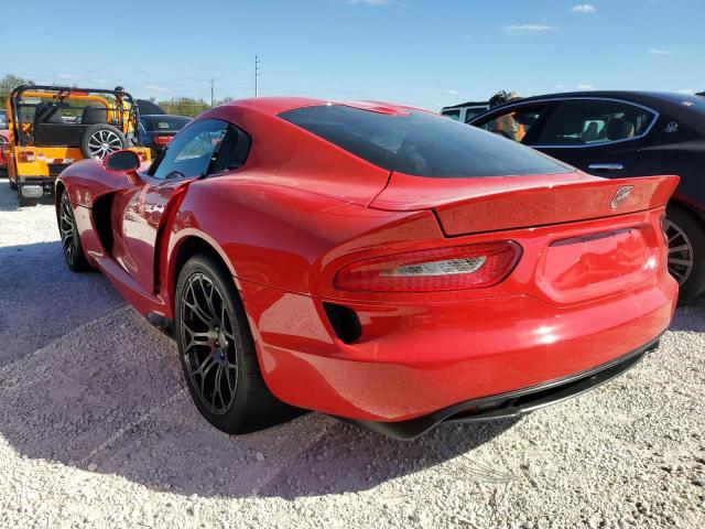 1C3ADEAZ6DV200042 - 2013 DODGE VIPER SRT RED photo 3