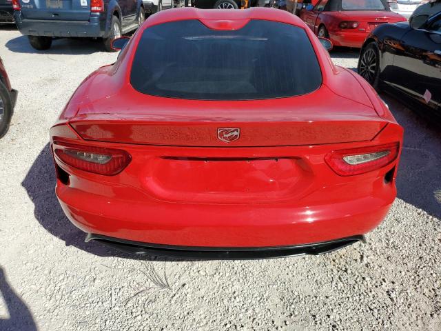 1C3ADEAZ6DV200042 - 2013 DODGE VIPER SRT RED photo 6