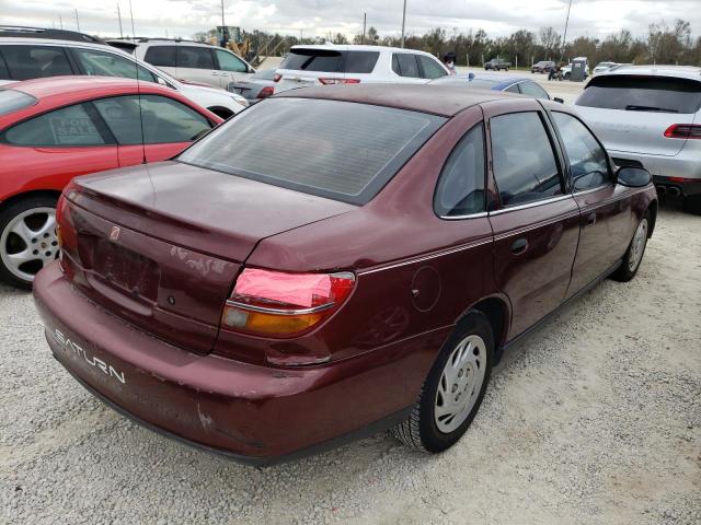 1G8JS52F6YY652481 - 2000 SATURN LS BURGUNDY photo 4