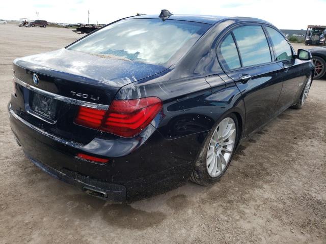 WBAYF4C5XDD127494 - 2013 BMW 740 LXI BLUE photo 4