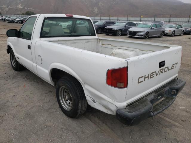 1GCCS14X3W8108613 - 1998 CHEVROLET S TRUCK S1 WHITE photo 3