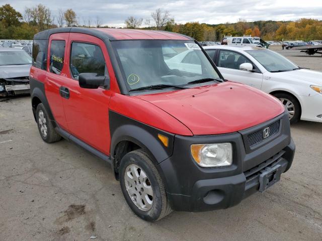 5J6YH28685L002806 - 2005 HONDA ELEMENT RED photo 1