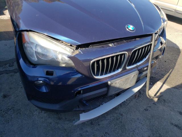 WBAVL1C54EVR93682 - 2014 BMW X1 XDRIVE2 BLUE photo 9