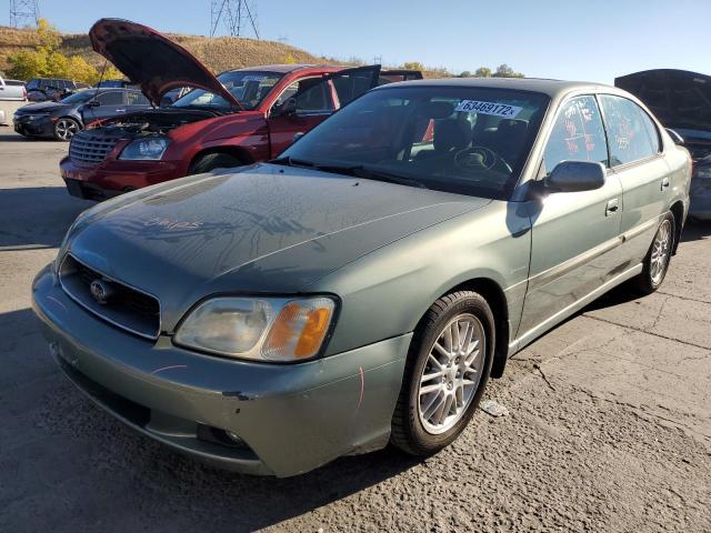 4S3BE625X47208695 - 2004 SUBARU LEGACY L S GREEN photo 2