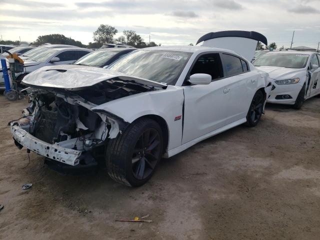 2C3CDXGJ6KH532932 - 2019 DODGE CHARGER SC WHITE photo 2