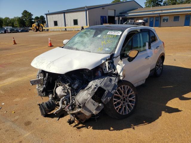 ZFBCFXDBXHP617217 - 2017 FIAT 500X LOUNG WHITE photo 2