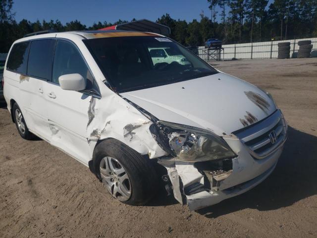 5FNRL38697B403513 - 2007 HONDA ODYSSEY VA WHITE photo 1