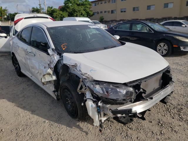 2HGFC2F86MH523410 - 2021 HONDA CIVIC SPOR WHITE photo 1