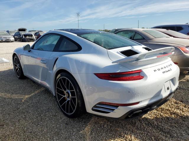 WP0AD2A92KS140740 - 2019 PORSCHE 911 TURBO WHITE photo 3