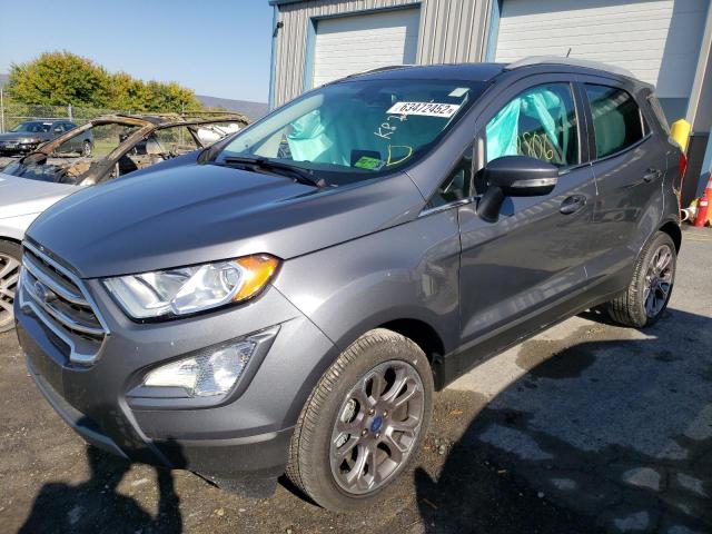 MAJ3S2KE0MC401697 - 2021 FORD ECOSPORT T BLUE photo 2