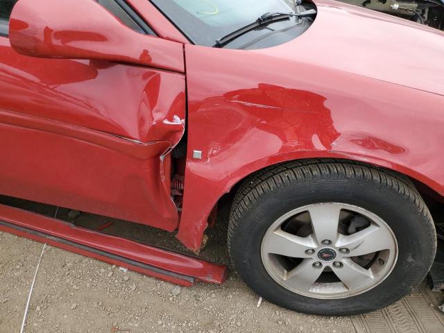2G2WP552461249318 - 2006 PONTIAC GRAND PRIX წითელი ფოტო 9