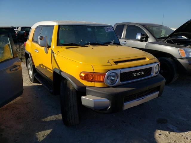 JTEBU11FX70029324 - 2007 TOYOTA FJ CRUISER YELLOW photo 1