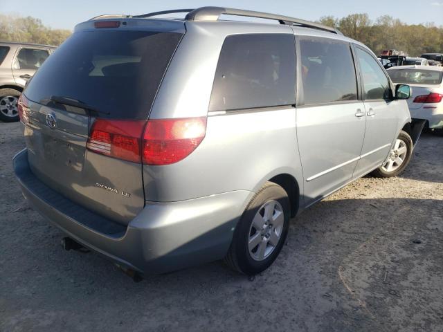 5TDZA23C84S136465 - 2004 TOYOTA SIENNA C TEAL photo 4