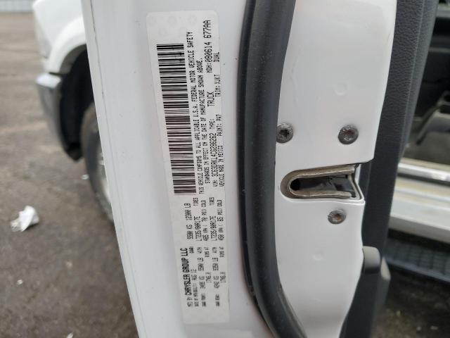 3C63DRKL4CG286262 - 2012 DODGE RAM 3500 L WHITE photo 10