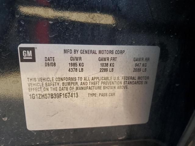 1G1ZH57B39F167413 - 2009 CHEVROLET MALIBU 1LT 黑色 照片 10